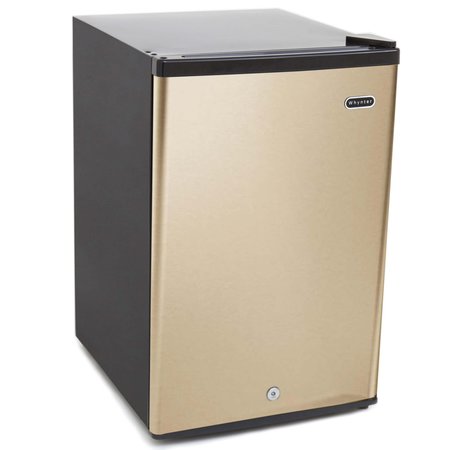 Whynter 21 cuft Energy Star Upright Freezer with Lock in Rose Gold CUF-210SSG
